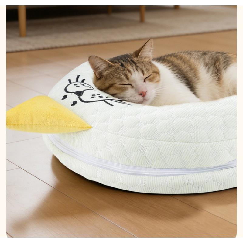Summer Cool Ice Pet Cushion Breathable Heat Relief Sleeping Mat for Dogs Cats Home Nest Accessories