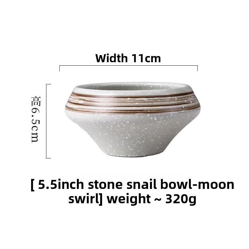 Japanese Style Ceramic Conical Bowl Creative Dessert Simple Deep Salad Bowl Commercial Rice Elegant Soup noodle ramen bowl