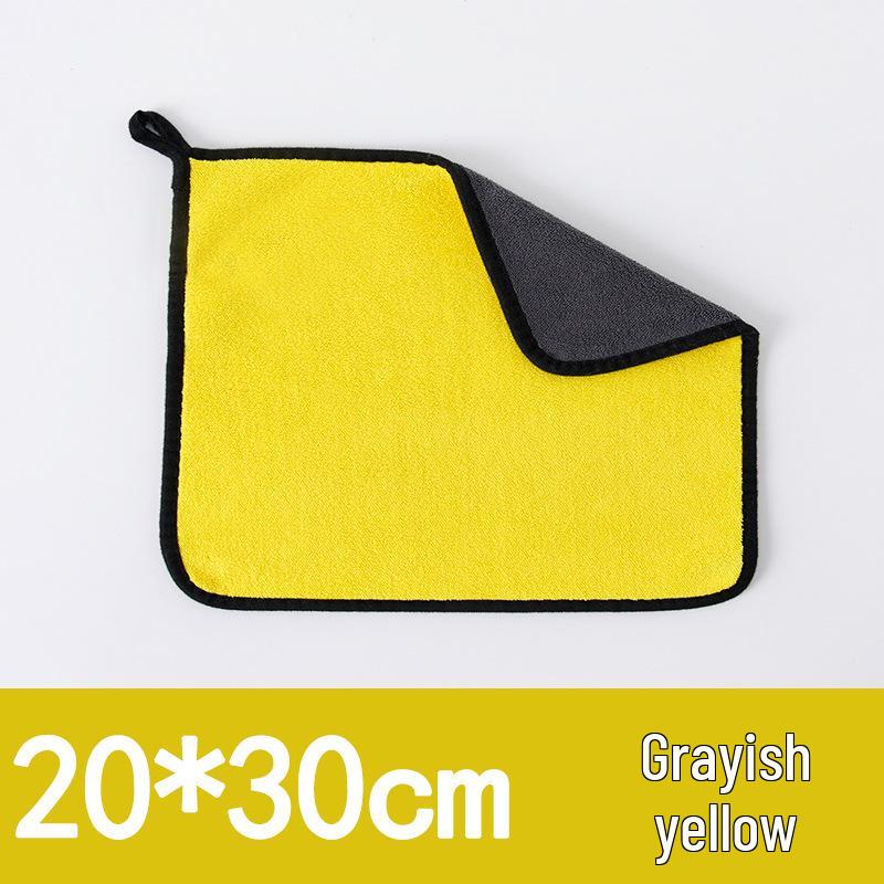 

Полотенце для мытья автомобиля из кораллового флиса высокой плотности - Толстое, Впитывающее, С настраиваемым логотипом, Идеально для уборки, рыбалки и в качестве подарка на АЗС 400g/㎡ Medium Thick