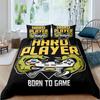 Copripiumino Fashion Gamer 2/3 Pezzi Set Biancheria da Letto Misura King Queen Singolo Bambini Ragazzi Ragazze Gioco Morbido 2/3 pezzi Copripiumino in Poliestere