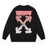 1238 Off-White 2026 Herbst/Winter Neu OW Geschmolzenes Pfeilmuster Herren und Damen Rundhals Hoodie