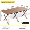 Portable Ultra-light Folding Camping Table and Chair Set for Outdoor Picnics and Barbecues