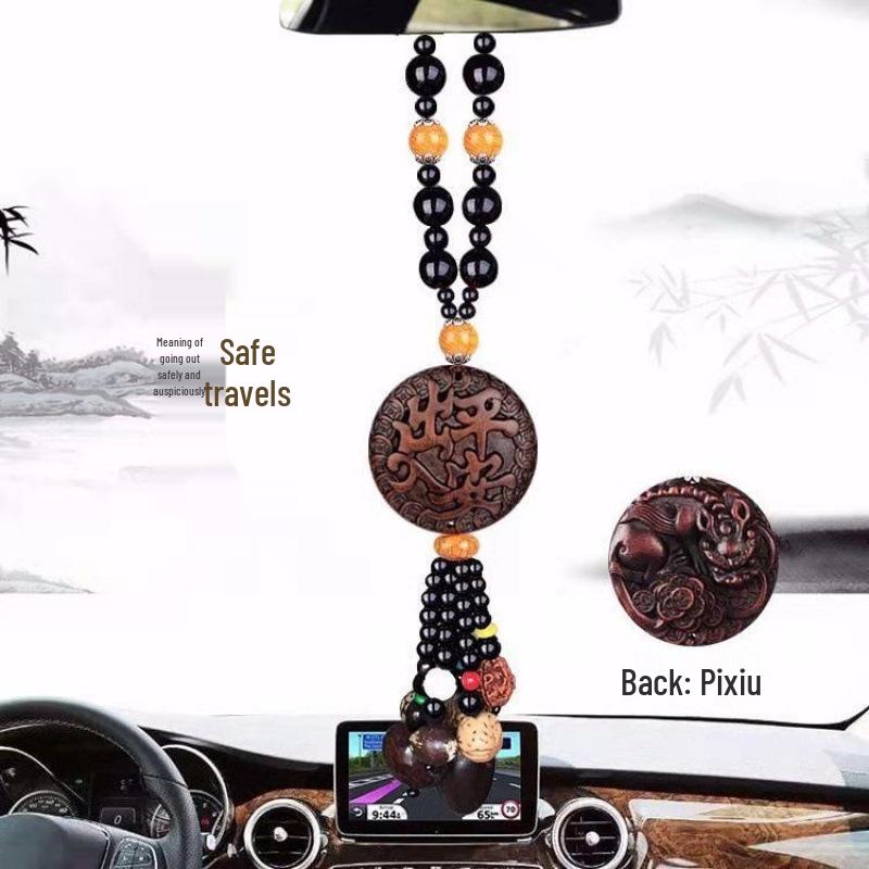 

Мужское роскошное подвесное украшение для автомобиля из персикового дерева Пиксю Standard Package