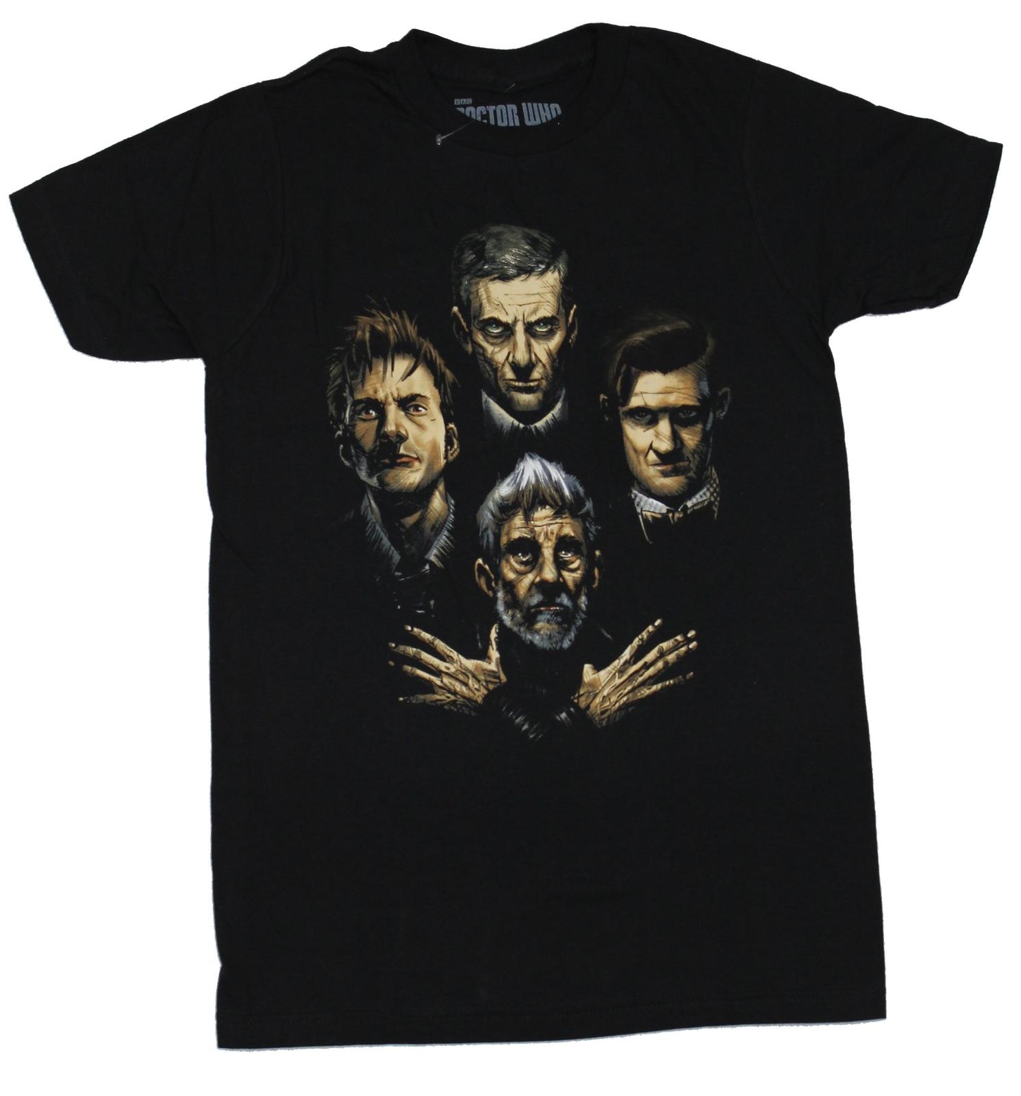 Doctor Who Mens T-shirt Album Style 11th 12th 13th Doctor S