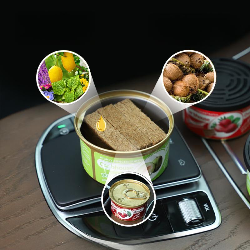 Car Air Freshener Bubble Gum Scent Organic Cans Odor Eliminator Essential Long-Lasting Strong Fragrance For Auto Home Closet