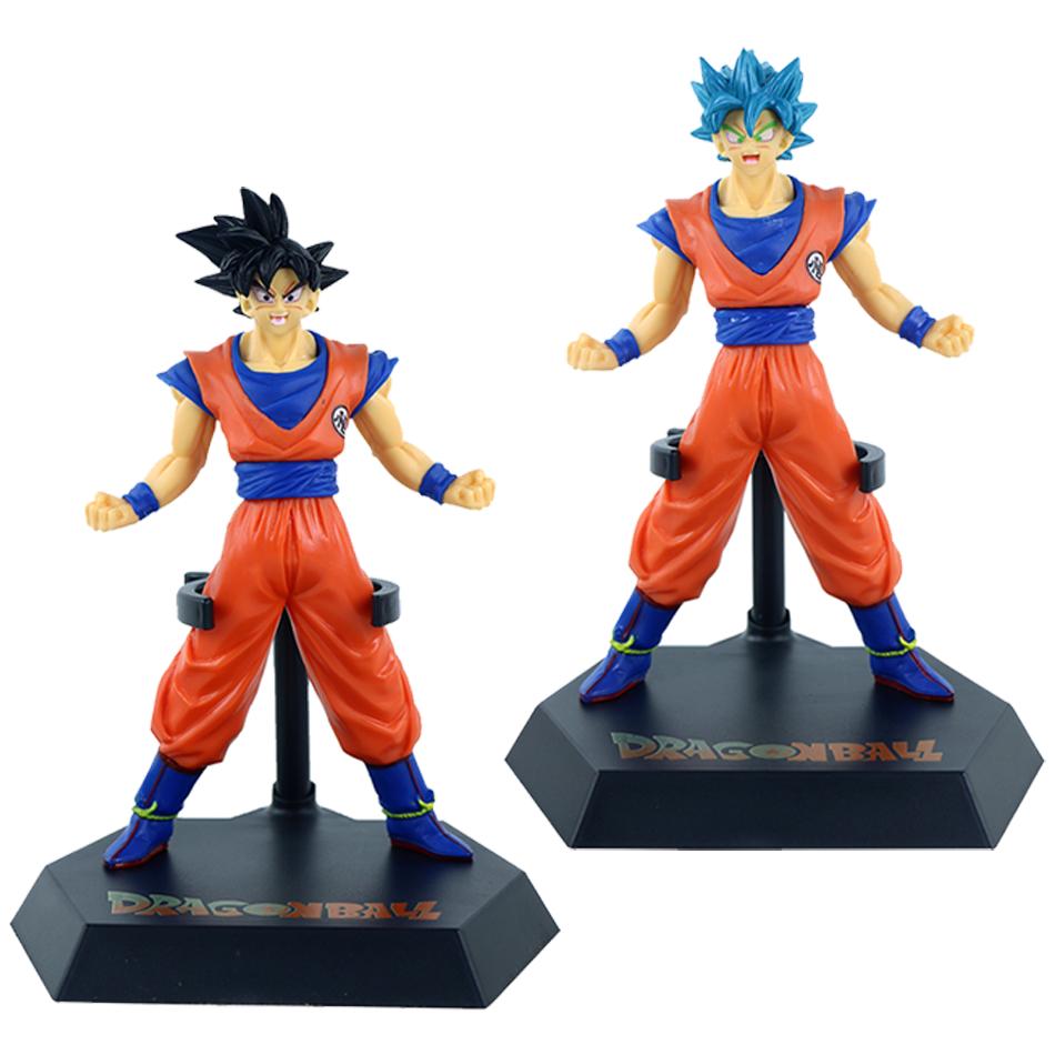 Anime Dragon Ball Z 18-20Cm Super Saiyan Son Goku Broly Vegeta Anime Action Figure Model Gifts Collectible Figurines For Kids