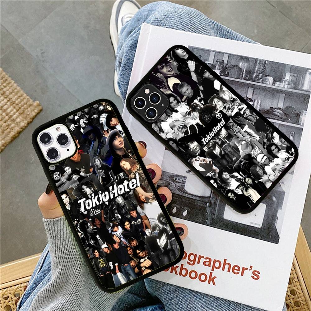 Tokio Hotel Band Phone Case Wireless Charging PC+TPU For IPhone 11 12 13 14 15 16 17 Pro Max Plus Case