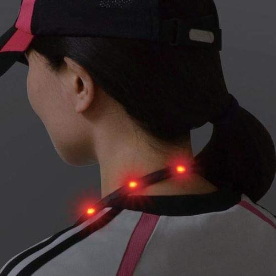 ELPA Sportleuchte LED-Licht für Katastrophenschutz und 52g Nicht Schwarz (Hals) Draußen, ca.. (Batterien enthalten), & Pink, DOP-SL600(PK)