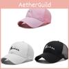 Letter Baseball Embroidery Cap Lightweight Sun Protection Breathable Hat Gift