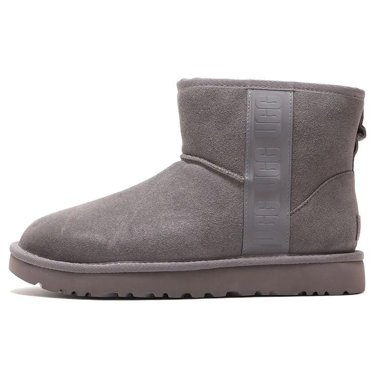 

UGG Mini Side Logo Grey Women s 1122558-SHA 36