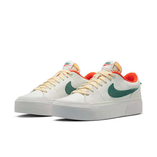 Nike Women s Court Legacy Lift Sail Noble Green FD0355-133 38.5
