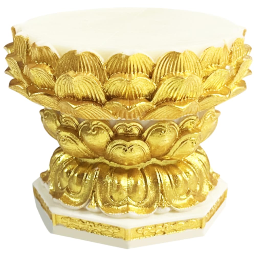 

Статуя Будды Юякэси, круглая форма лотоса, подставка для фруктов из кокоса, постамент для подношения лотоса, подставка для лотоса, алтарная комната, статуя Будды, подставка для Будды