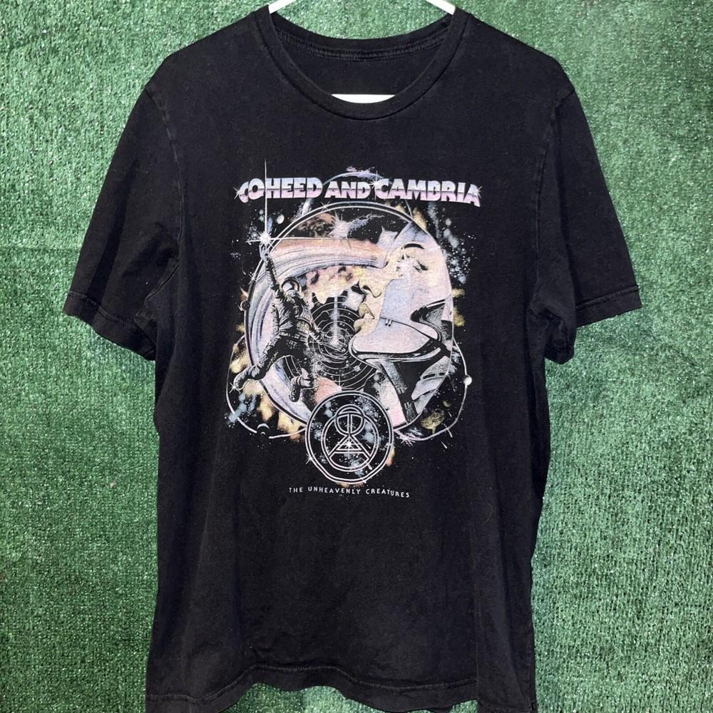Vintage Coheed And Cambria Band Unheavenly Creatures Shirt Unisex S to 5XL EL029 Unisex T-Shirt XL