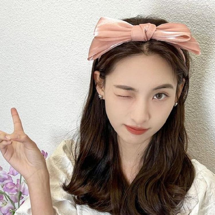 Tulle Bows Hairband Fascinator Hairhoop Formal Hair Styling Accessory for Women