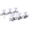 2Pcs/Set Metal Classical Guitar Tuning Pegs Semi-closed Locking Tuners Machine Head Tuners Keys Durable 3L 3R