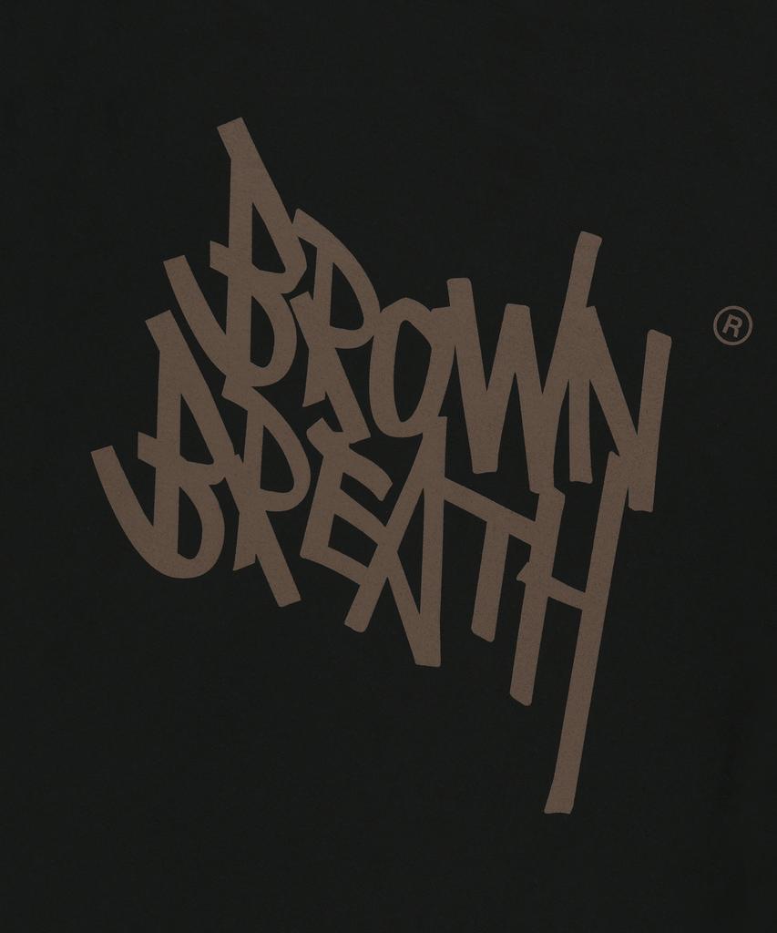 BROWNBREATH Tag Tee - Black
