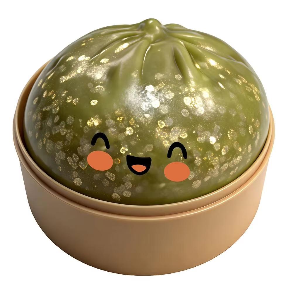 Stretchy Desk Toys Colorful Realistic Giant Steamed Bun Squeezable Toy Reusable Low Rebound Decompression Toys Home Decor Gift