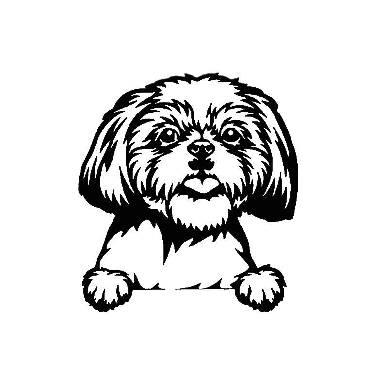 Automobiles Parts Car Stickers Dog Pet Stickers, Car Doors Body Bumpers, Decorative Car Windows Stickers Exterior Accessories