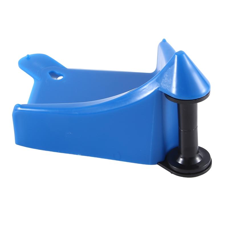 4PCS Car Hose Guide, Tire Hose Roller Car Tires Plastic Wash Tool For Car Washing, Blue