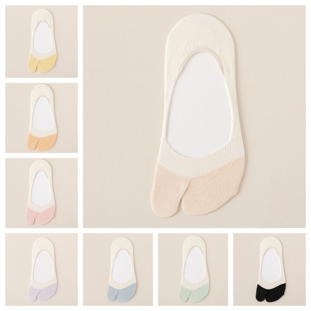 

Soft Split-toe socks Average size Flip Flops Socks New Boat socks рожевий