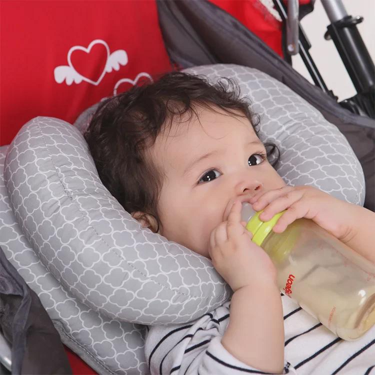Baby Stroller Neck Pillow for Head Support and Shaping