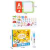 Busy Sticker Book for Toddlers Educational Toys Reusable Sticker Books Preschool Early Learning Activities Airplane Travel Toys