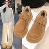 New Style of Thick-soled Women's Shoes with Fleece, Warm One-foot Snow Boots and Cotton Shoes