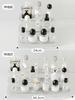 ACSTORi Perfume Storage Figure Display Telescopic Cosmetic Storage Adjustable Height Clear PET TPR Mat No Installation Perfume Organizer Rack, Stand,