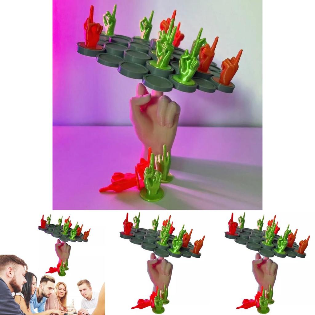 Unique Middle Finger Balancing Gameq Interactive Board Game Perfect For All Ages