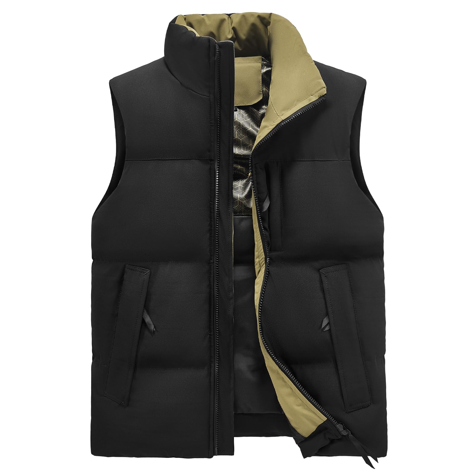 

Холодная погода Наполненный пух графеновый теплый MJ8918 [Manatsulife] Жилет, мужской жилет, жилет, жилет, теплый, воротник-стойка, зима, мягкий, материал, скалолазание,