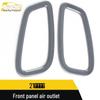 Stainless Steel Air Outlet Bright Ring for 21 Kulewei Center Console
