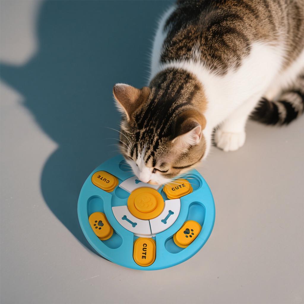 Premium Dog Puzzle Toys For IQ Training And Mental Stimulation, Dog Licking Pads With Suction Cups To Ease Anxiety And Keep Them Occupied!