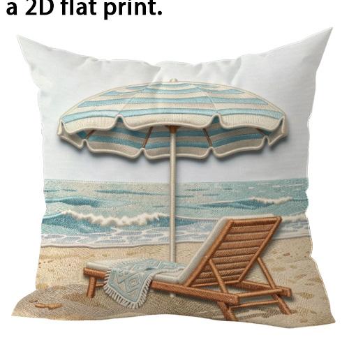 Beach Tropical Patterned Doublesided Printed pillow cover Short plush Suitable living room bedrooms sofas throw cushion cover