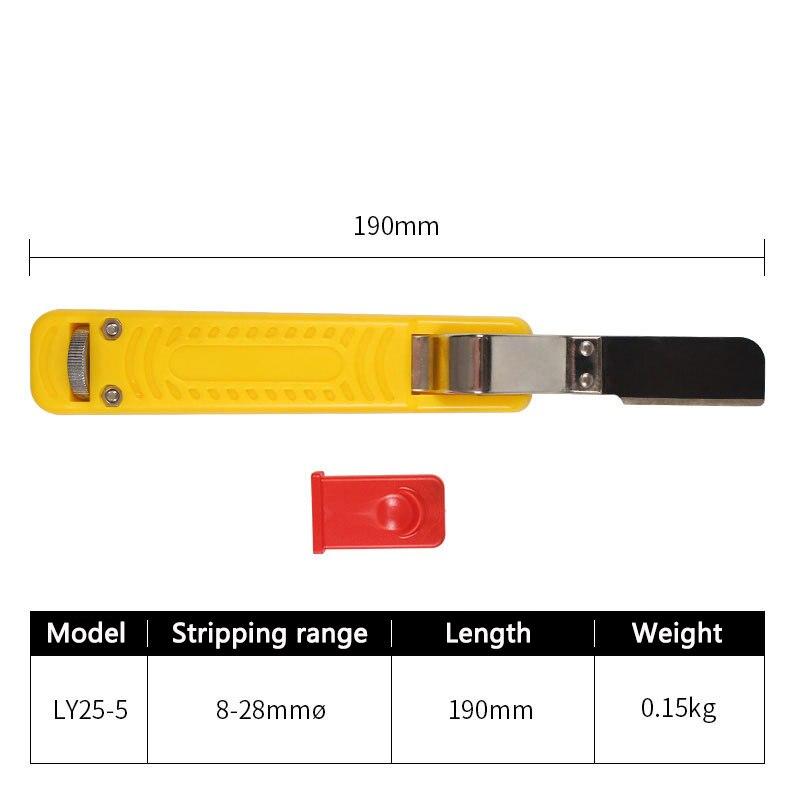 Adjustable Cable Stripping Knife Stripping Tools Portable Stripping Tool LY25-1 LY25-2 LY25-6 Multitool Crimping Repair Tools