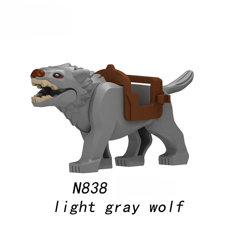 Medieval Series Werewolf Knight Building Block Children's Toys