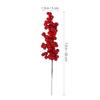 8pcs Red Berries Decor Artificial Christmas Bouquet Simulation Berries Picks For Xmas Party Decor Holiday Scene Setting Fake