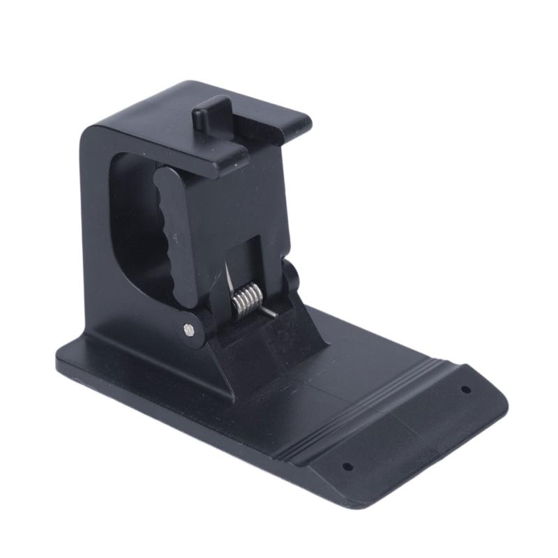 No Drill Shower Curtain Rod Brackets ABS Wall Support with Flat Base and Serrated Grip for Bathroom Bedroom Kitchen Daily Use