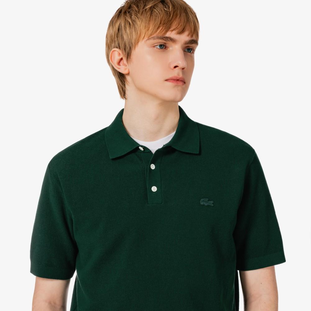 [Lacoste] Men's Pique Short Sleeve Sweater Polo Shirt PH942E-56GAFK