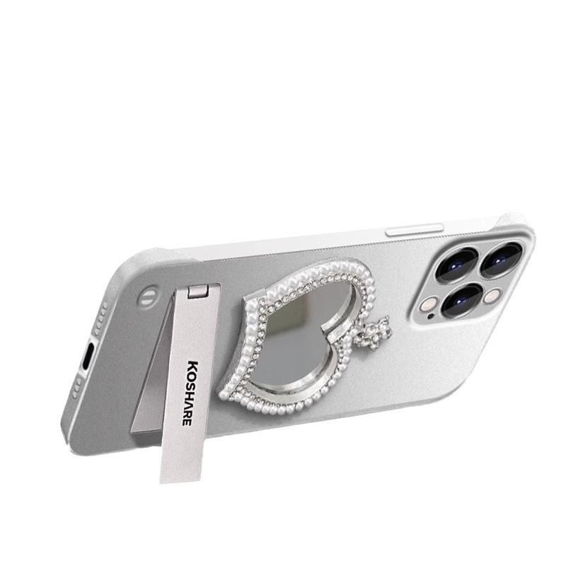 Crown Mirror Bracket Suitable for Apple 16PRO Frameless Mobile Phone Case Huawei Vivo Xiaomi Oppo High-end Sense X