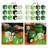 12 Pieces St Patrick's Day Gift Box Goodie Treat Boxes Packing for Macaroon