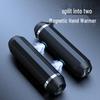 2025 Magnetic Hand Warmer & Power Bank with Detachable USB and Flashlight