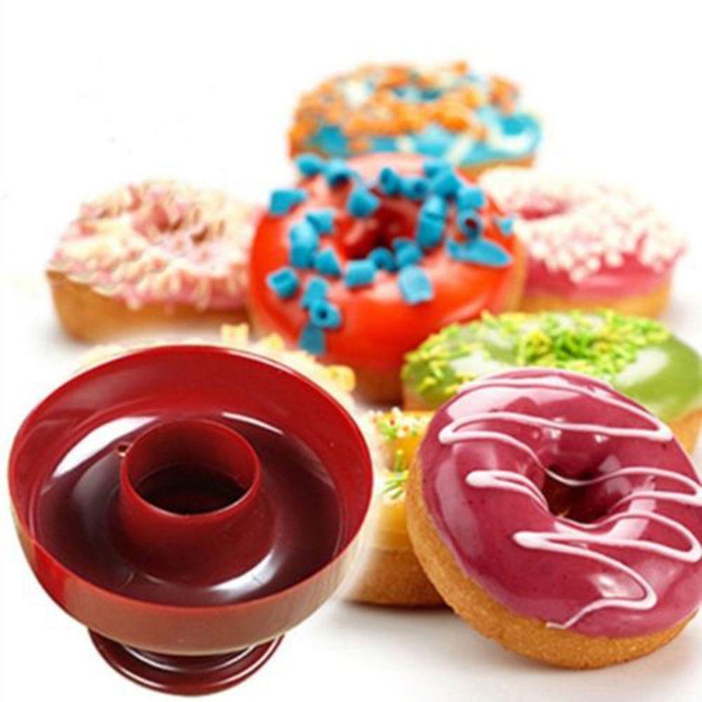 Plastic Party DIY Baking Donut Desserts Bread Mould Embossing Pastry Tools Cake Mold