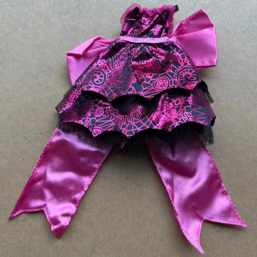 1/6 Schlanke Monsterpuppe DIY Ankleideset Buntes Tanzpuppen Outfit Mantel T-Shirt Hose Rock Kreatives Spielzeugpuppen Zubehör