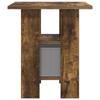 Nightstand 2 pcs Smoked Oak 41 x 40 x 45 cm