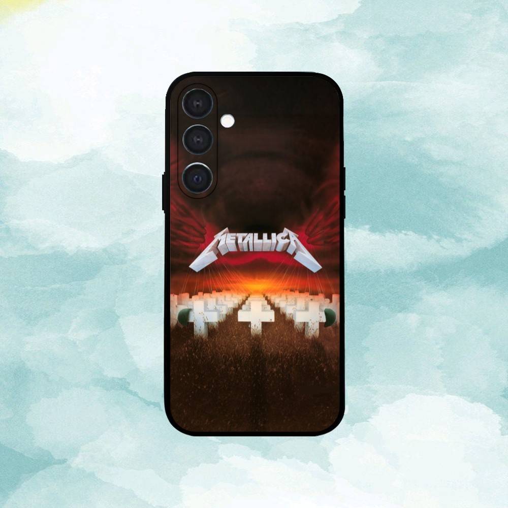

Rock Band M-Megadeth Phone Case For Samsung A73,72,71,53,52,51,22,91,80, Soft Black Cover Samsung a32 5g