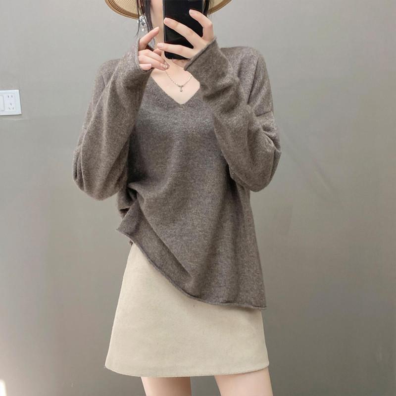 Qinghe 100% Pure Cashmere Women's Sweater - Ultra Soft Luxury Winter Pullover