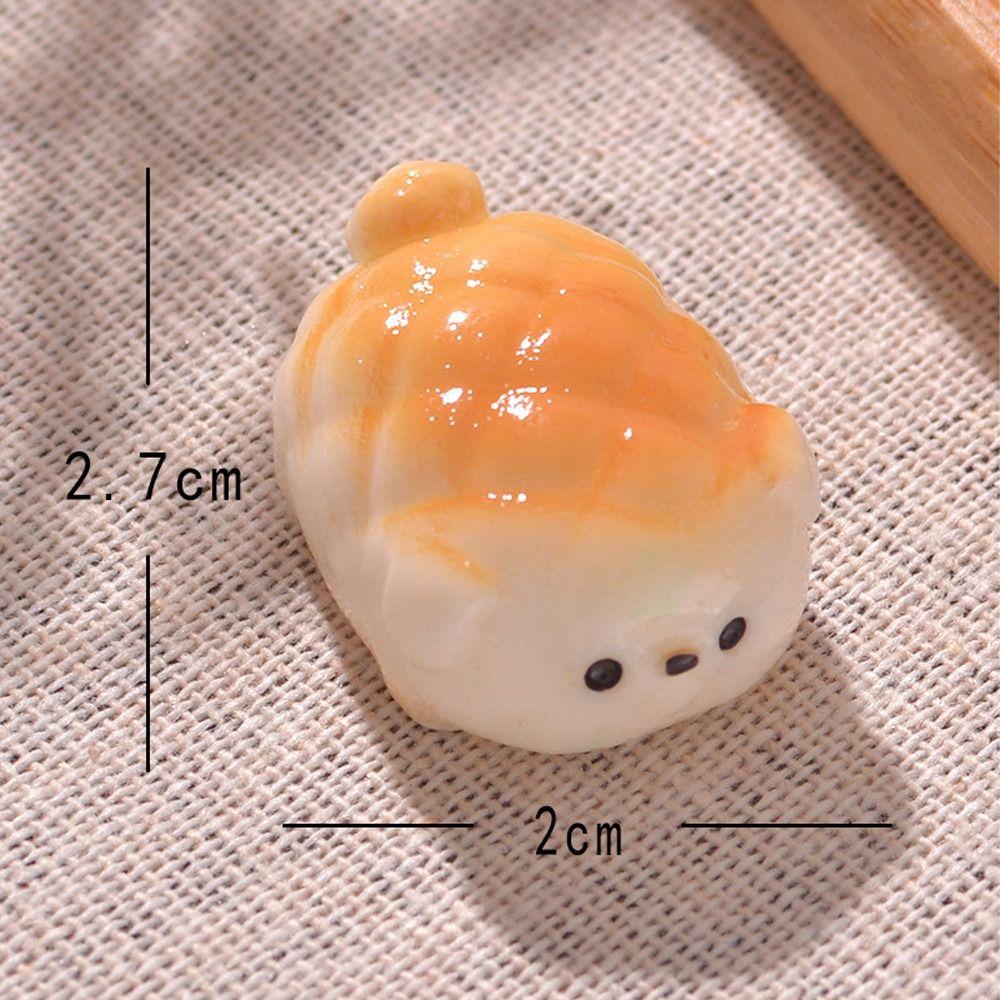 Handicrafts Dog Bread Figurines Miniatures Mini Bread Ornaments Dog Bread Statue Wedding Party
