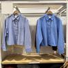 Spring 2026 Women's Oxford Boxy Shirt / Long Sleeve Casual Jacket 484928