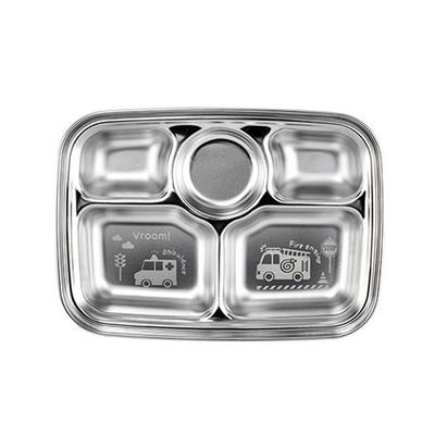 Köksolja vroom vroom plåt i rostfritt stål 5-håls djup typ, enstaka föremål, populära koreanska föräldraartiklar