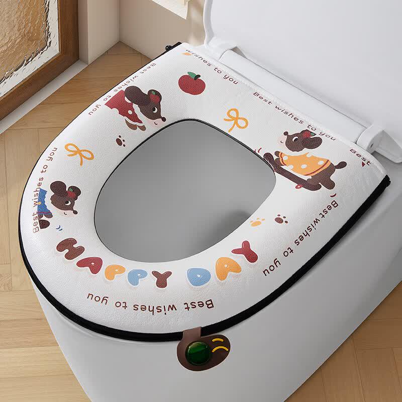 

KATEI STORY Waterproof Washable Toilet Seat Cover